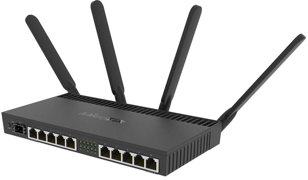 MikroTik RB4011iGS+5HacQ2HnD-IN WiFi Router Firewall